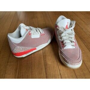 Air Jordan 3 Women's Sneakers Retro Rust Soft Pink, Size 7W/5.5M, CK9246-600
